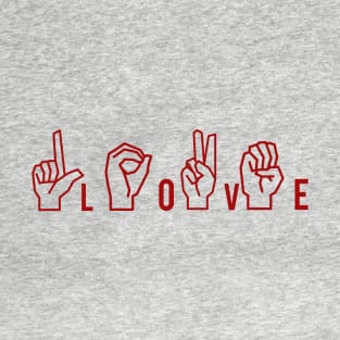 L.O.V.E.-Sign Language T-Shirt